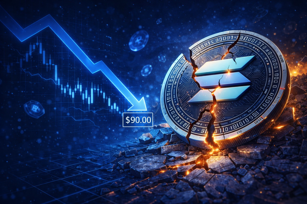 Solana perd en momentum.