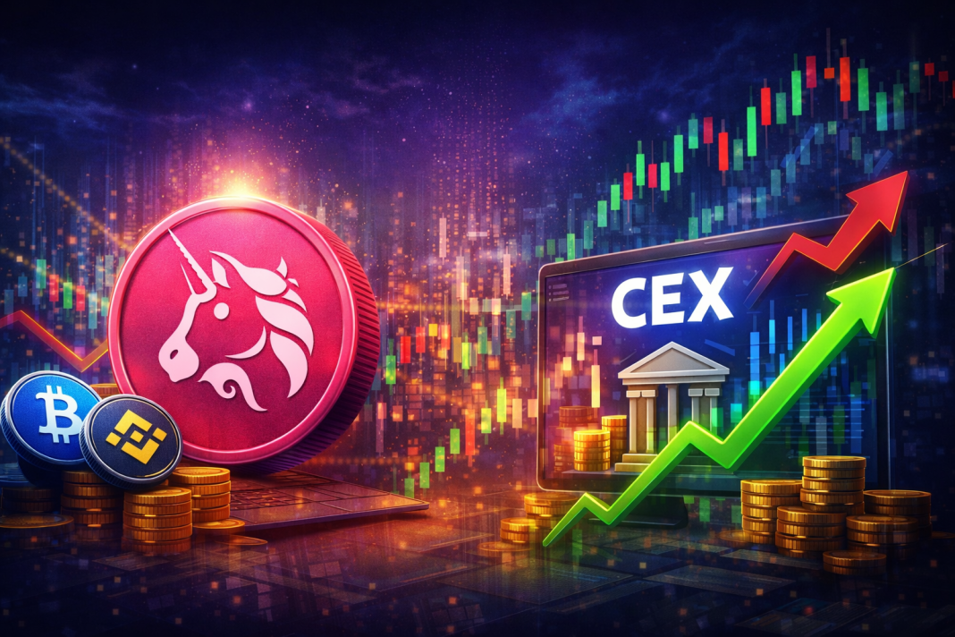 Uniswap (UNI) sous tension : le retour des CEX redistribue les cartes du marché